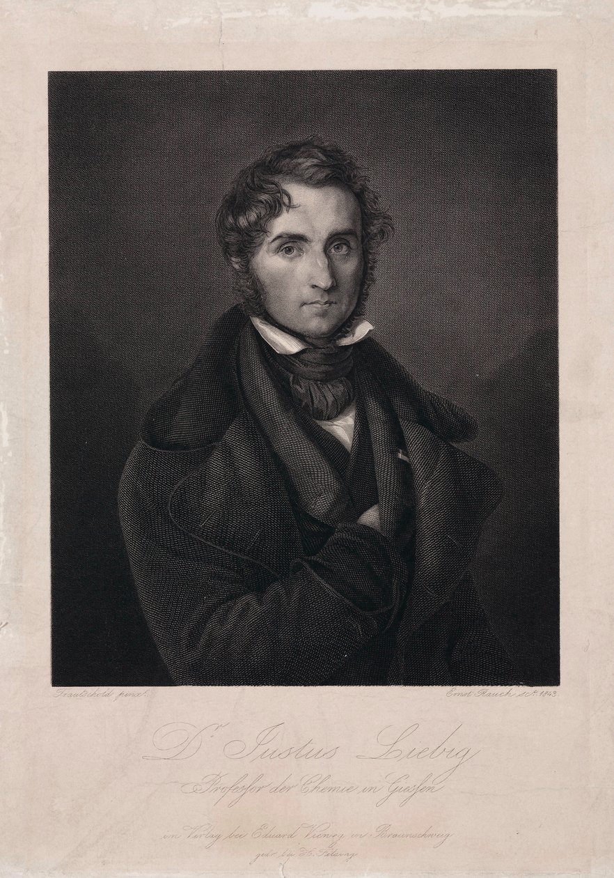 Justus von Liebig, německý chemik od Unbekannt
