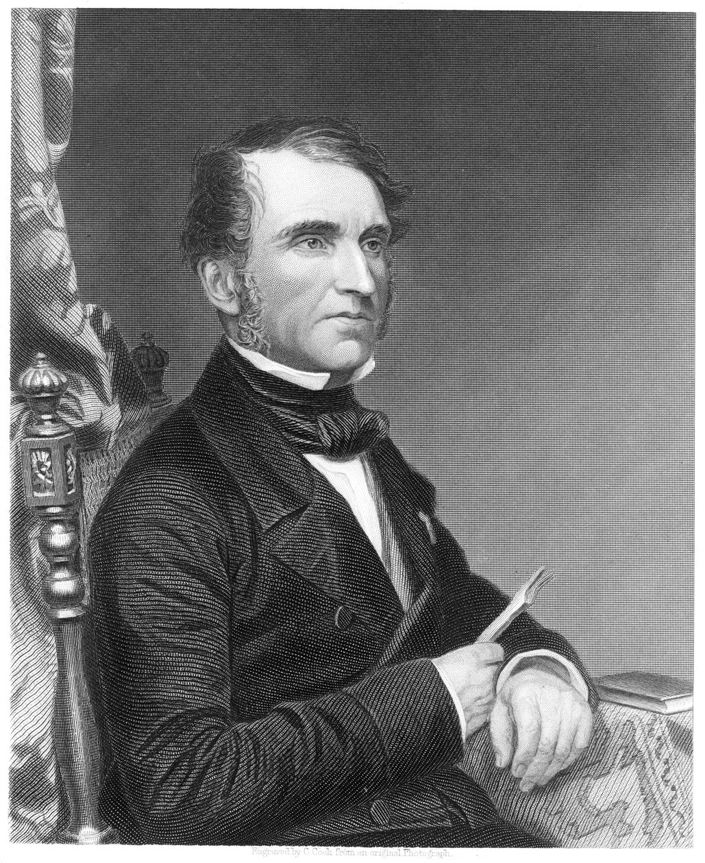 Justus von Liebig, německý chemik, c1860 od Unbekannt