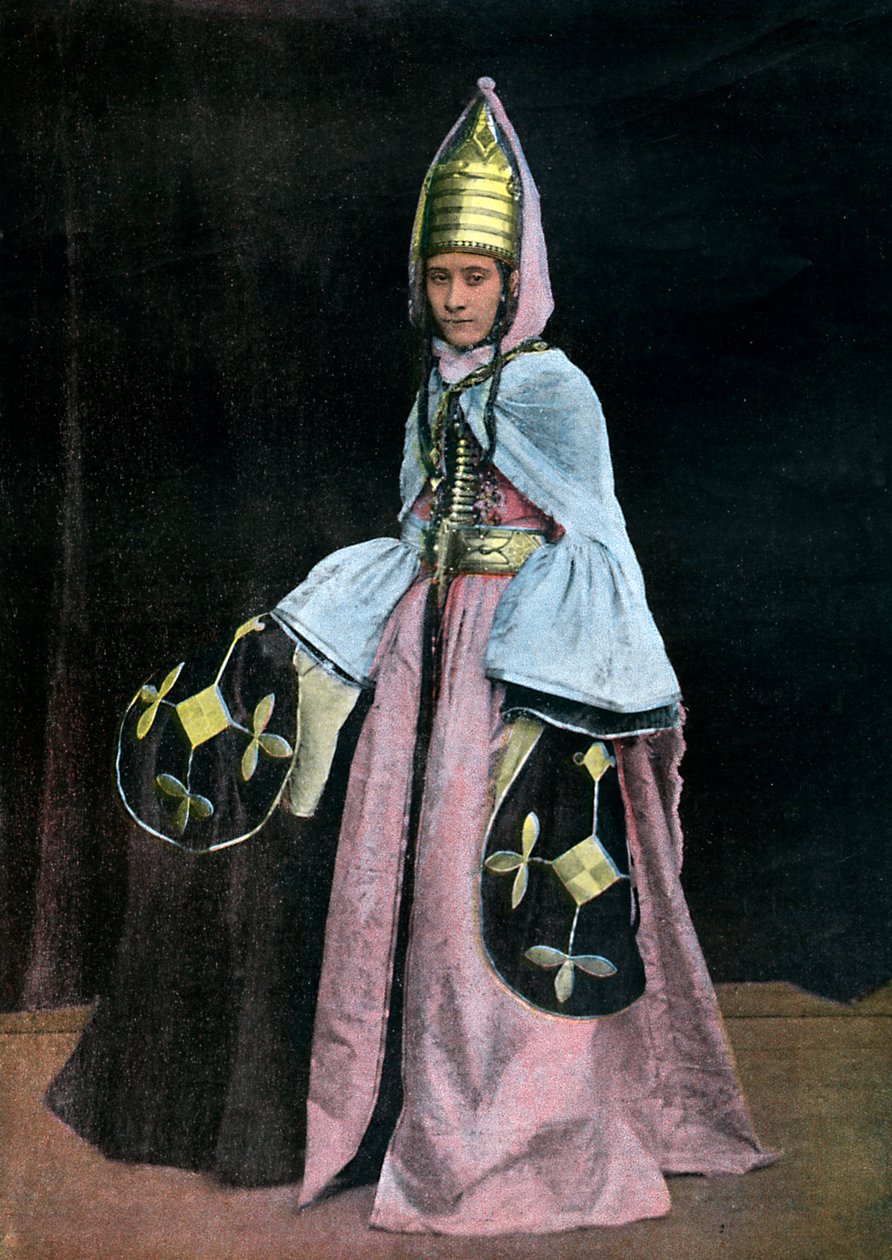 Kabardinská žena, c1890 od Unbekannt