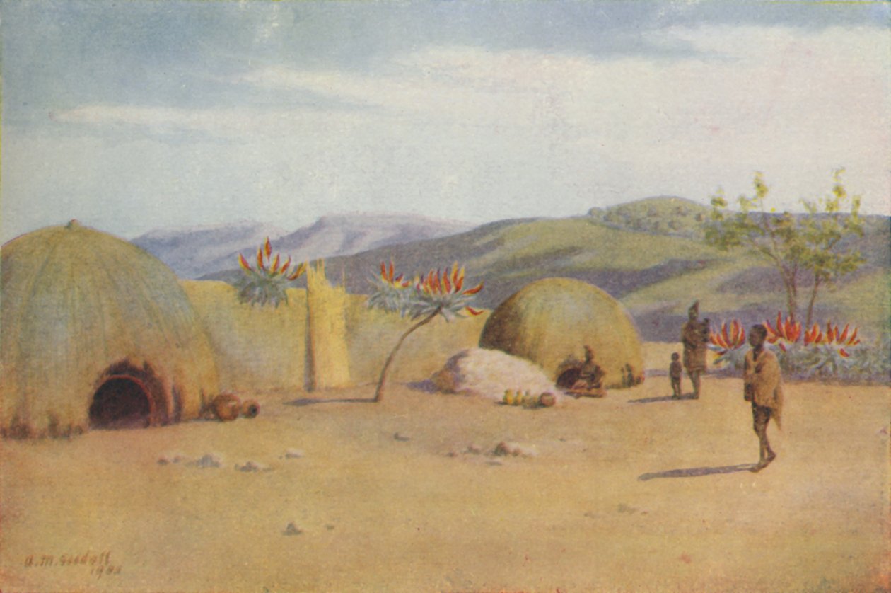 Kafir Kraal, 1924 od Unbekannt