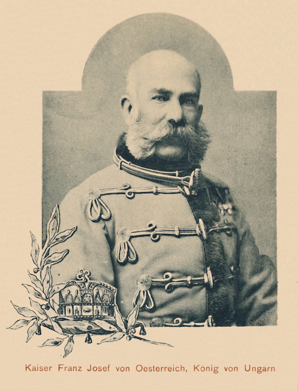 Císař Franz Josef Rakouský, král uherský, c1910. od Unbekannt