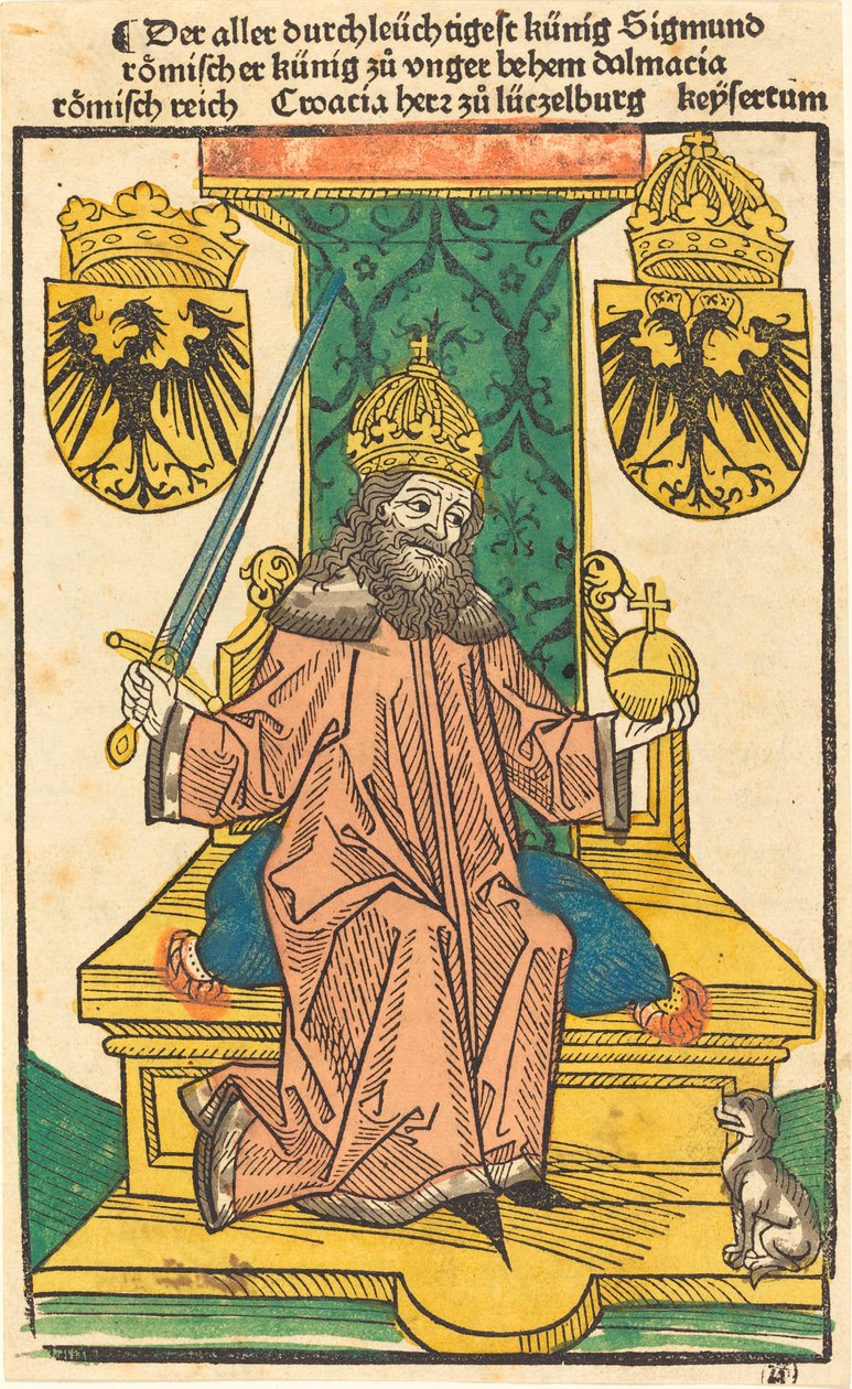 Kaiser Sigmund, 1483 nebo dříve. od Unbekannt