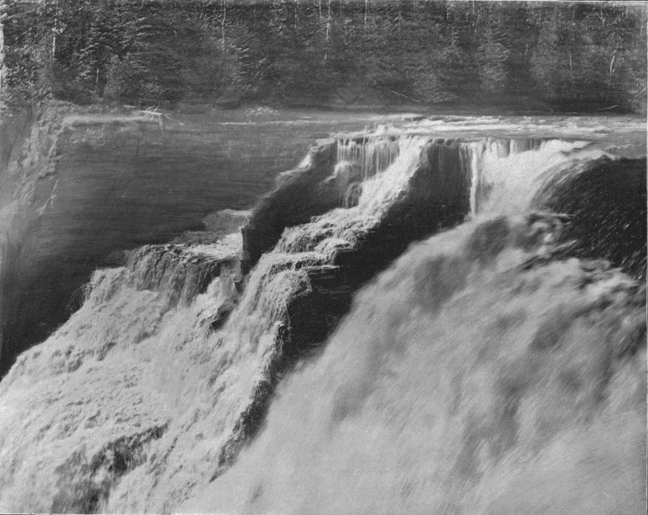 Kakabeka Falls, Lake Superior, Kanada, c1900. od Unbekannt