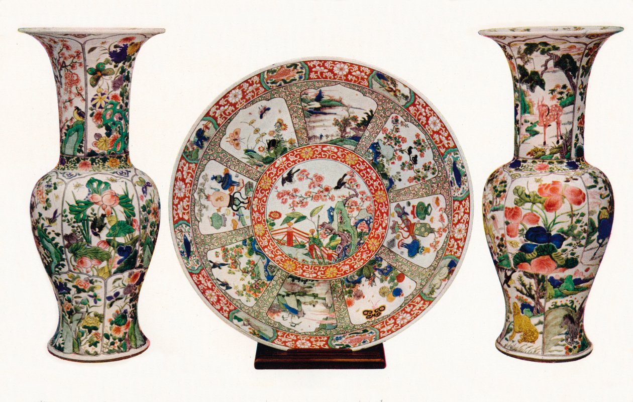 Kangxi Kang-jeho dobový porcelán, 1925 od Unbekannt