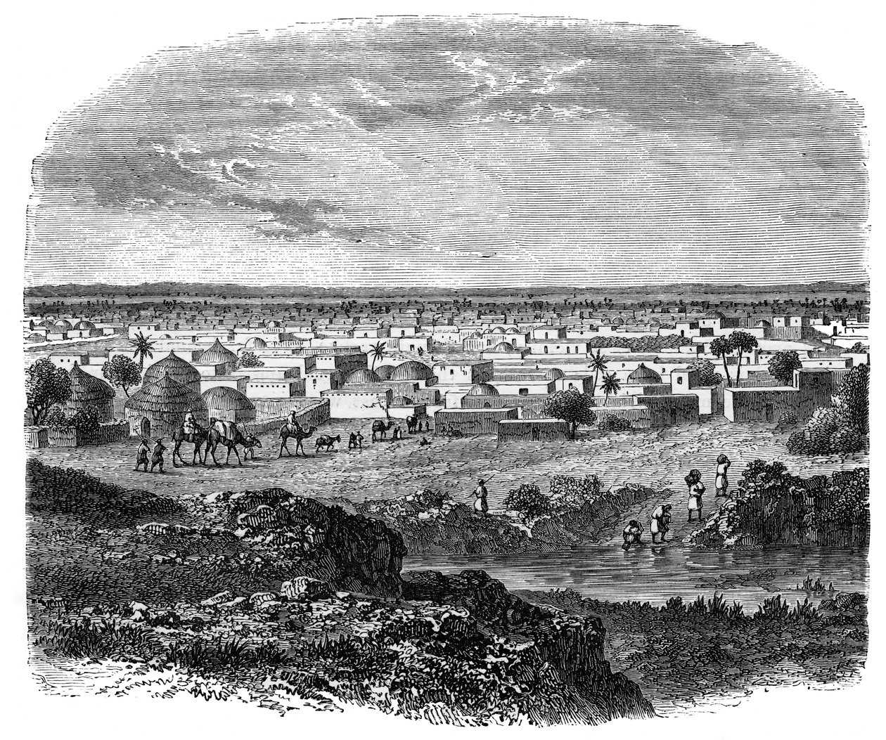 Kano, Sokoto, Nigeria, c1890 od Unbekannt