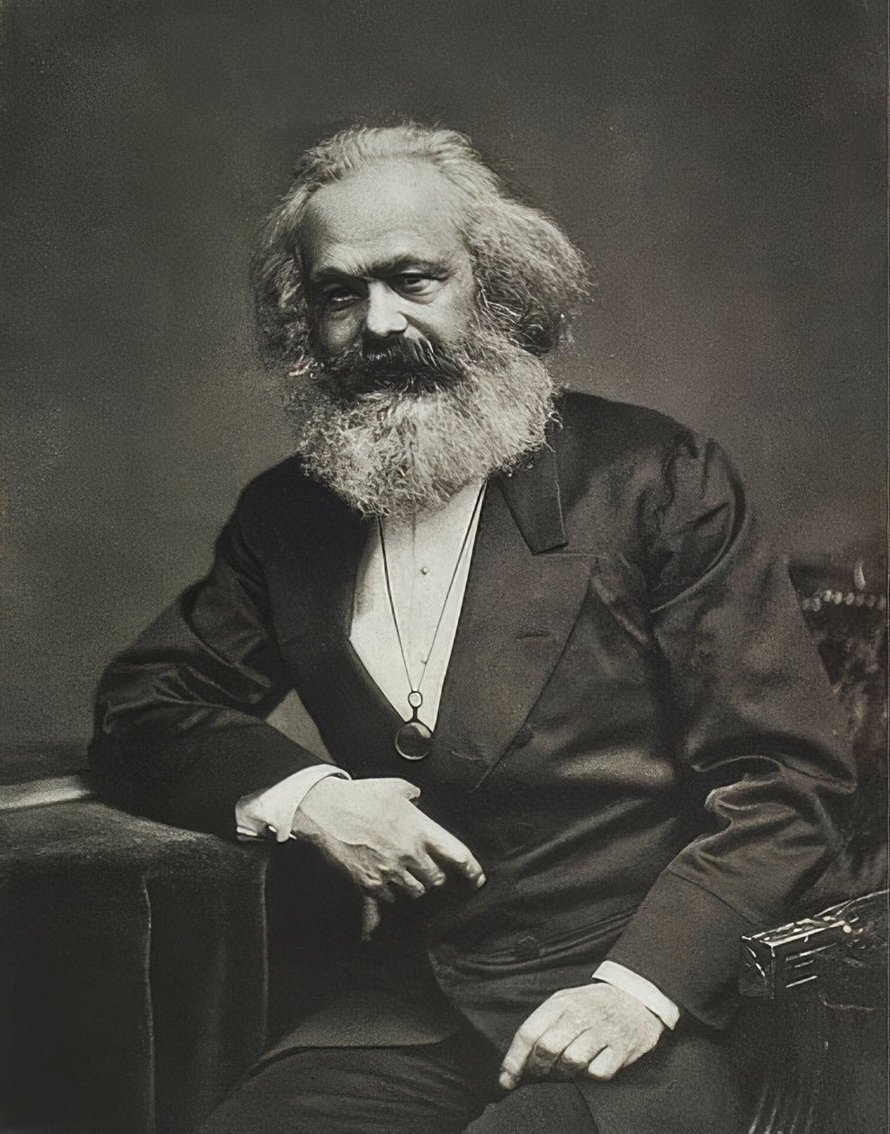 Karlem Marxem. Kolem roku 1880 od Unbekannt