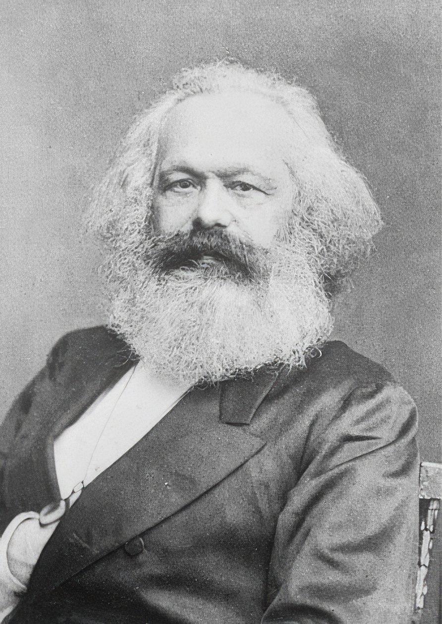 Karlem Marxem. Kolem roku 1880 od Unbekannt