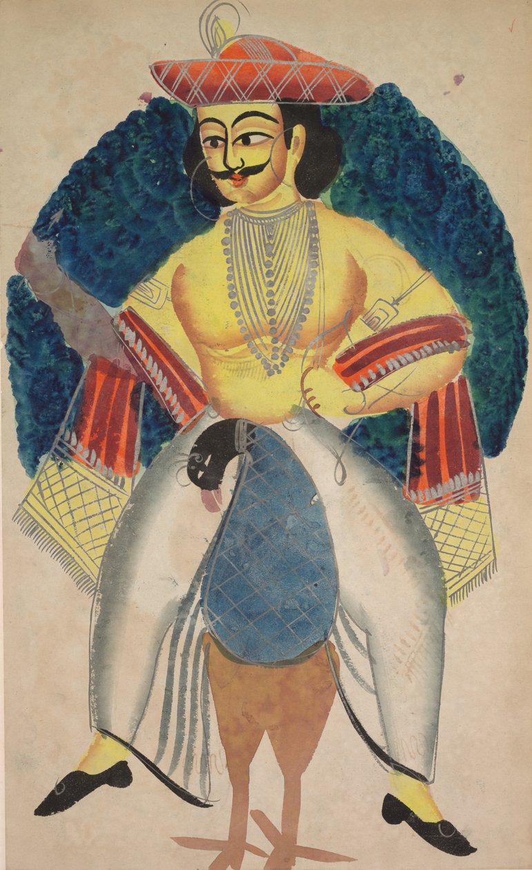 Kartikeya, 19. století. od Unbekannt