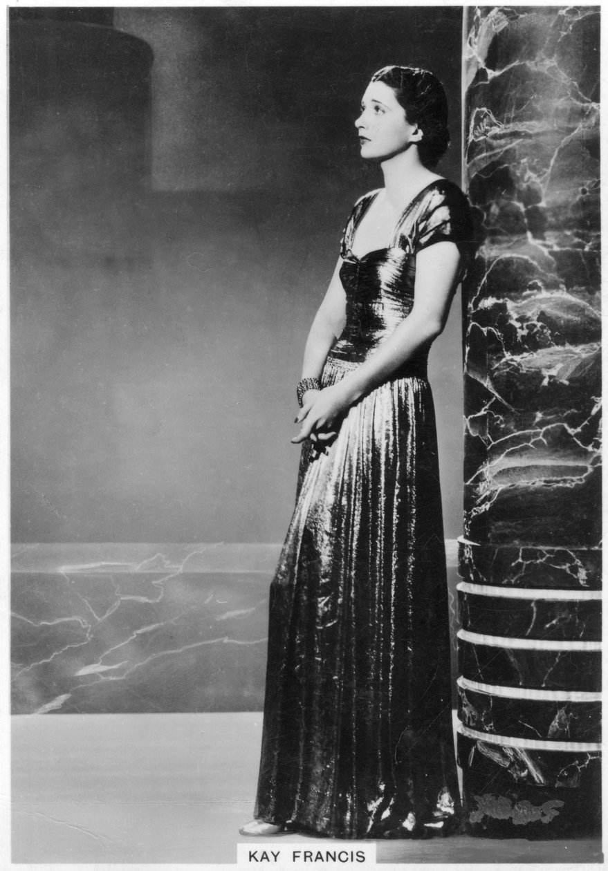 Kay Francis , americká divadelní a filmová herečka, 1938 od Unbekannt