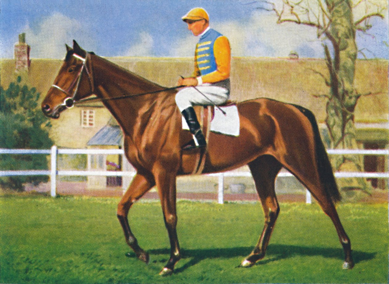 Kellsboro Jack, žokej: D. Morgan, 1939 od Unbekannt