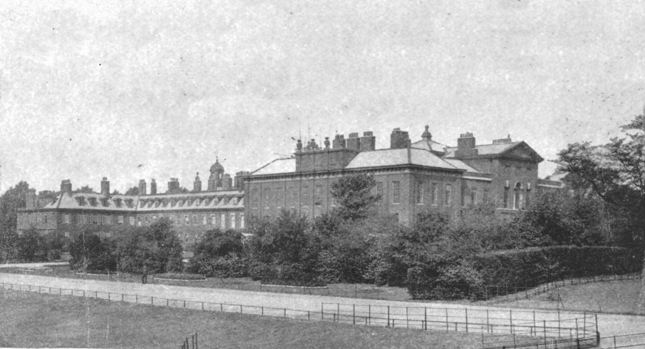 Kensingtonský palác v době Victorie, 1901. od Unbekannt