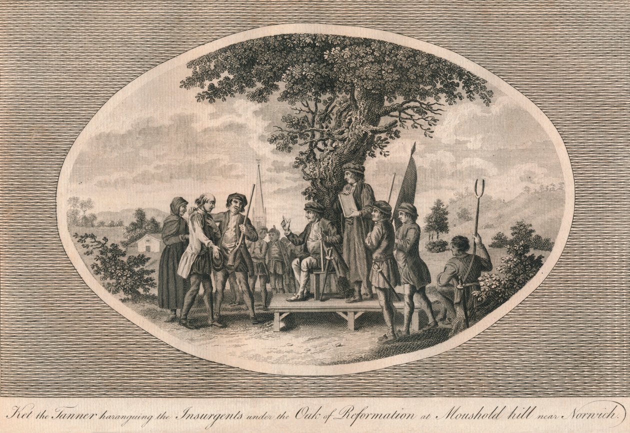 Ketts Rebellion, Norfolk, 1549-1793 od Unbekannt