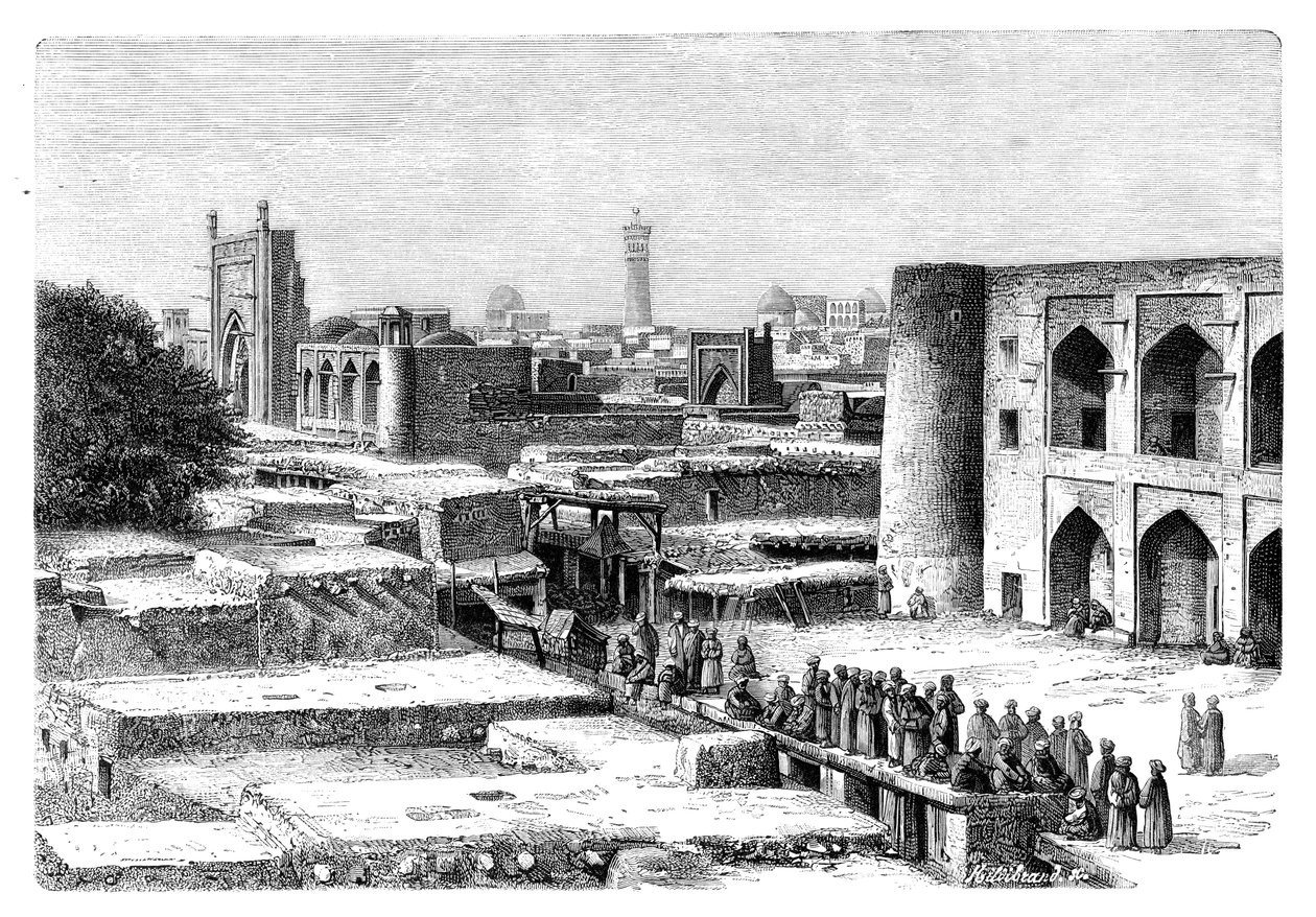 Khiva, Uzbekistán, 1895 od Unbekannt