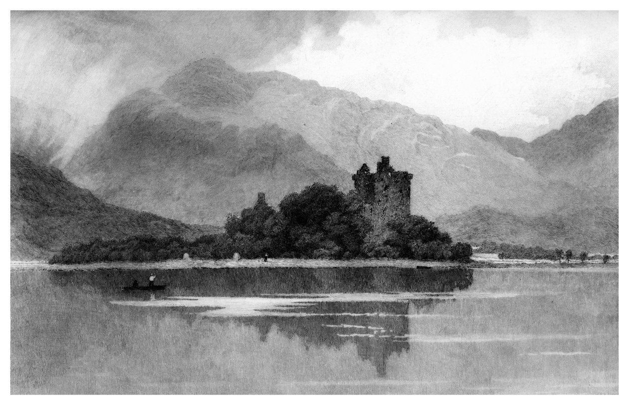 Zámek Kilchurn, 1895 od Unbekannt