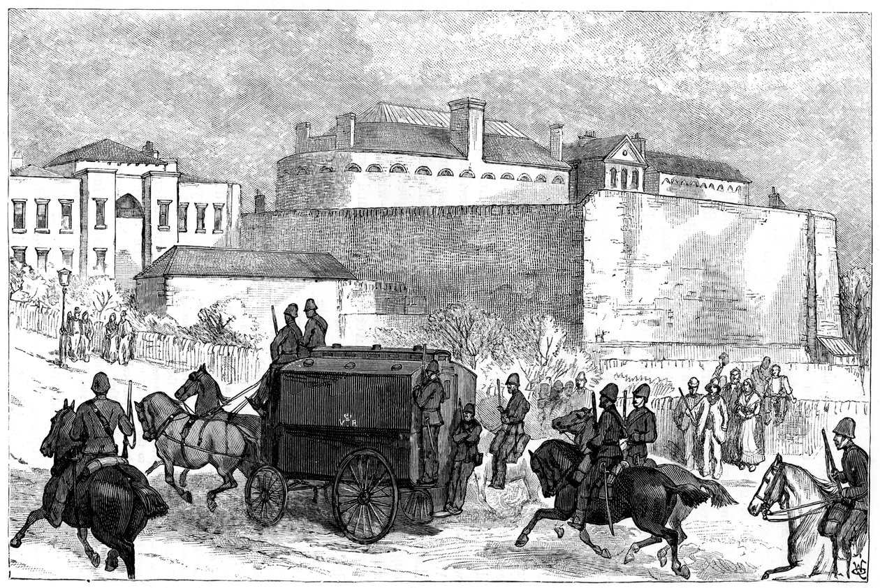 Kilmainham Gaol, Dublin, c19. století od Unbekannt