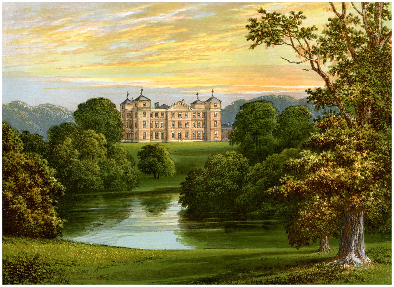 Kimberley Hall, Norfolk, domov hraběte z Kimberley, c1880 od Unbekannt
