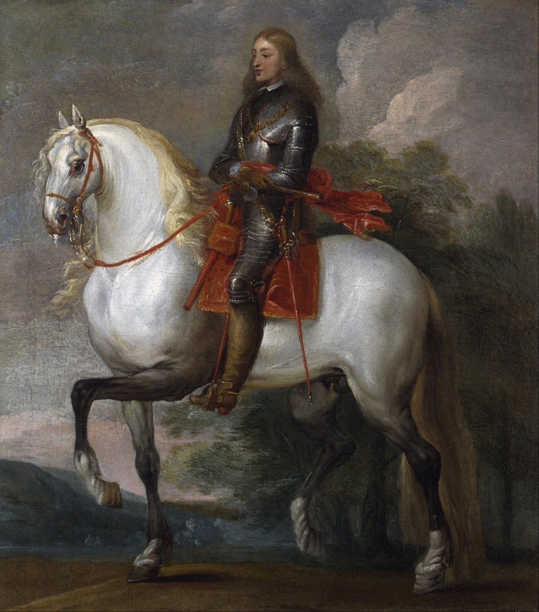 Španělský král Carlos II od Unbekannt