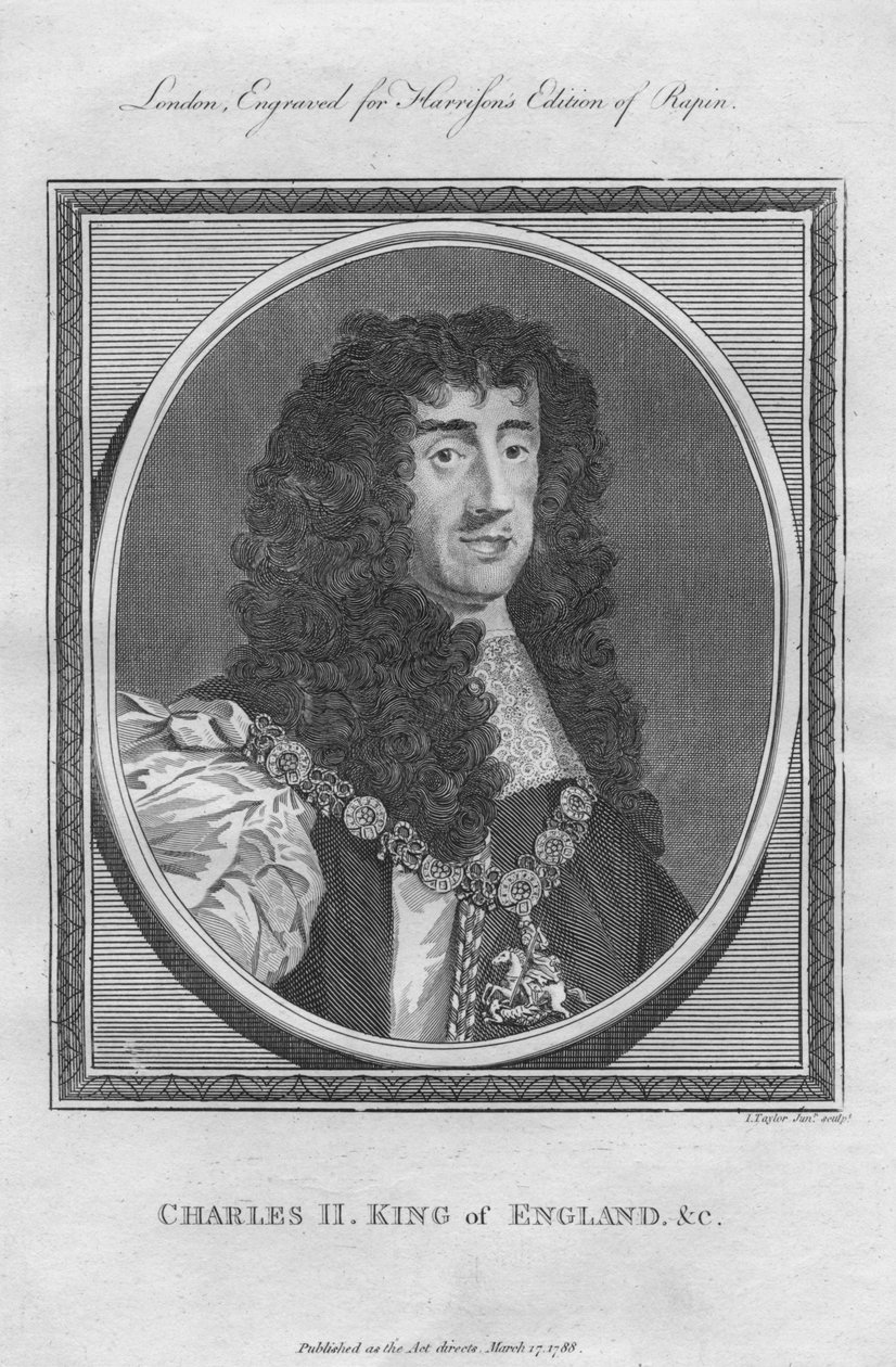 Král Karel II., 1788. od Unbekannt