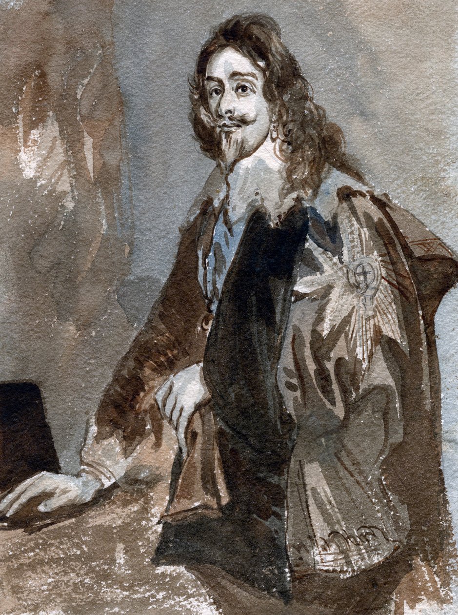 Král Karel I. 1600-1649, 18. století od Unbekannt