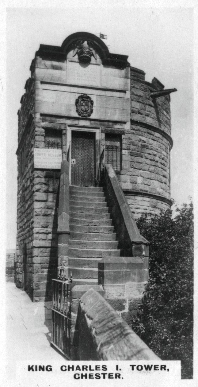King Charles I Tower, Chester, c 1920 od Unbekannt