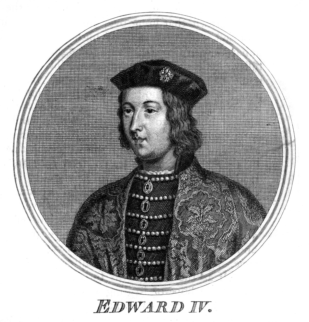 Anglický král Edward IV od Unbekannt
