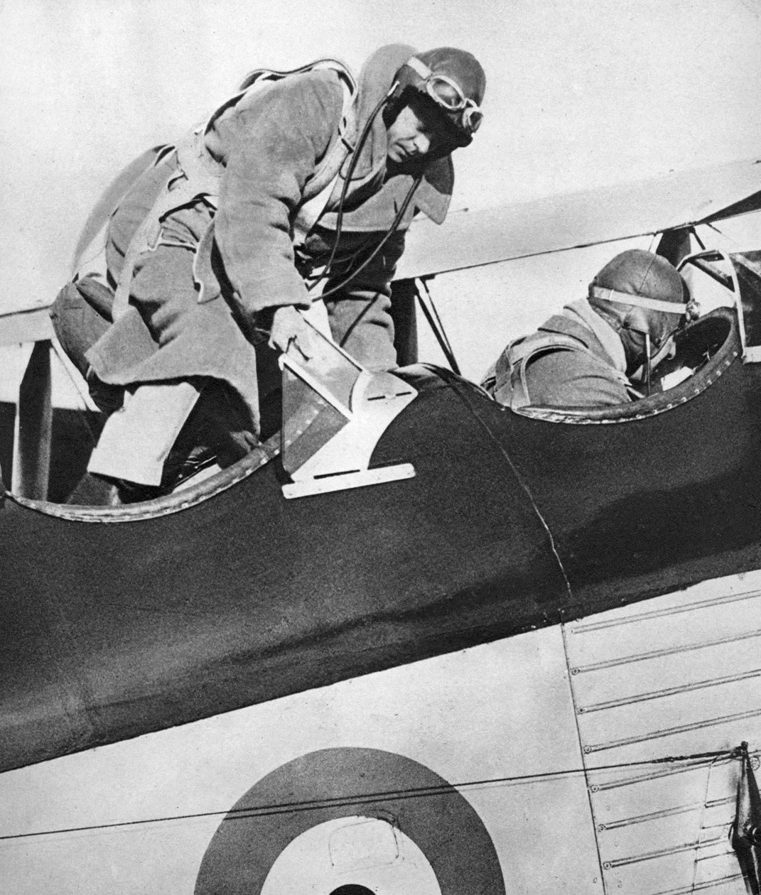 Král Edward VIII v letadle, 1936 od Unbekannt