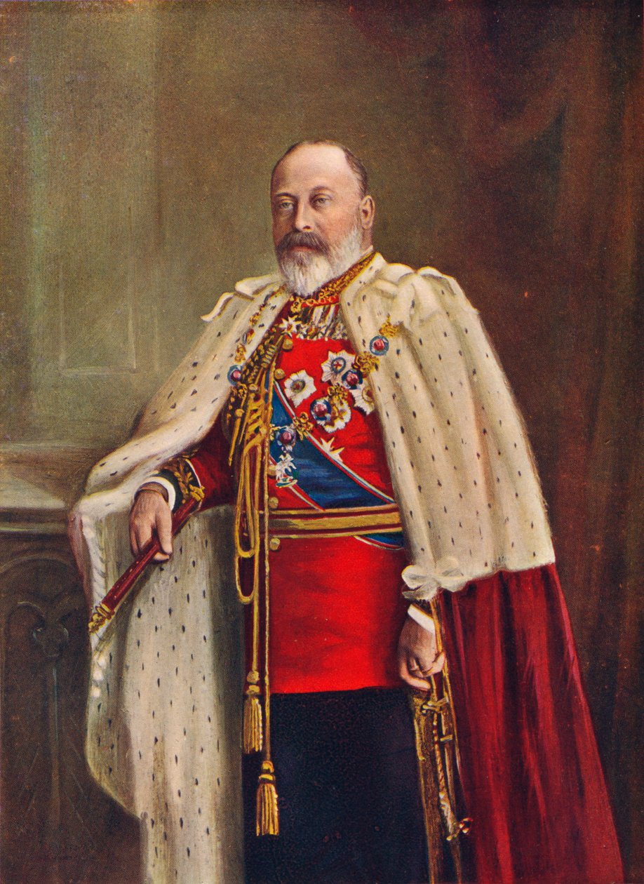 Král Edward VII, 1906 od Unbekannt