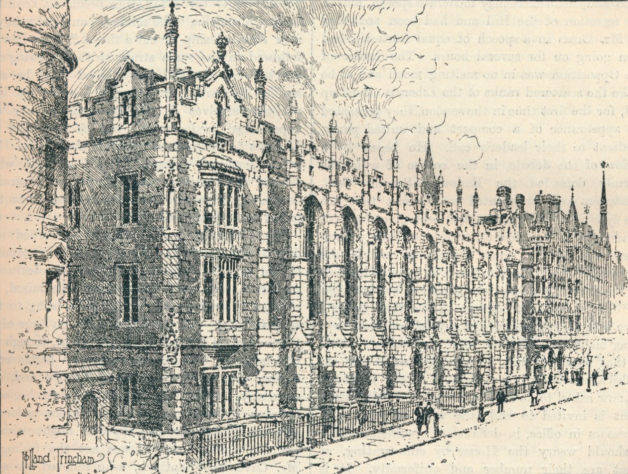 Škola krále Edwarda VI., Birmingham, 19. století 1906 od Unbekannt