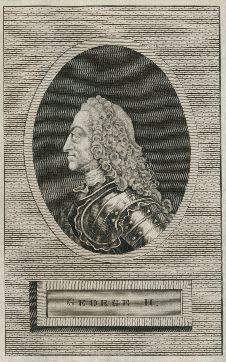 Král Jiří II., 1793 od Unbekannt