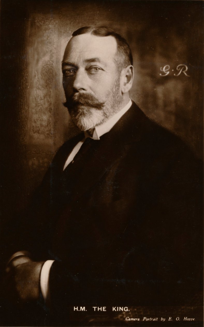 Král Jiří V. 1865-1936, 1921 od Unbekannt