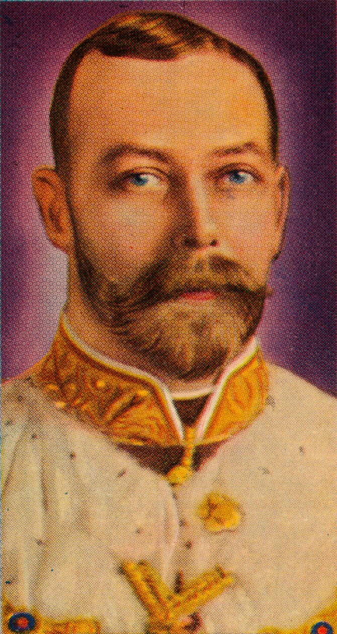 Král Jiří V. při svém prvním státním otevření parlamentu, 1911 1935 od Unbekannt