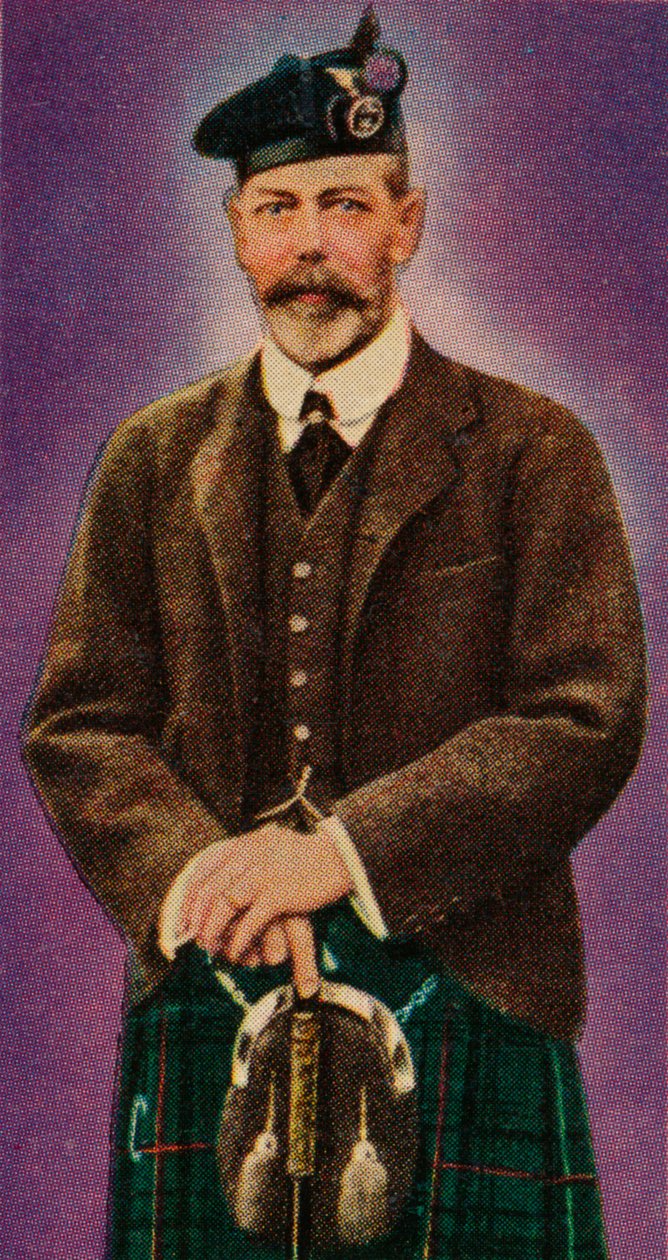 Král Jiří V. v šatech Highland, 1935 od Unbekannt
