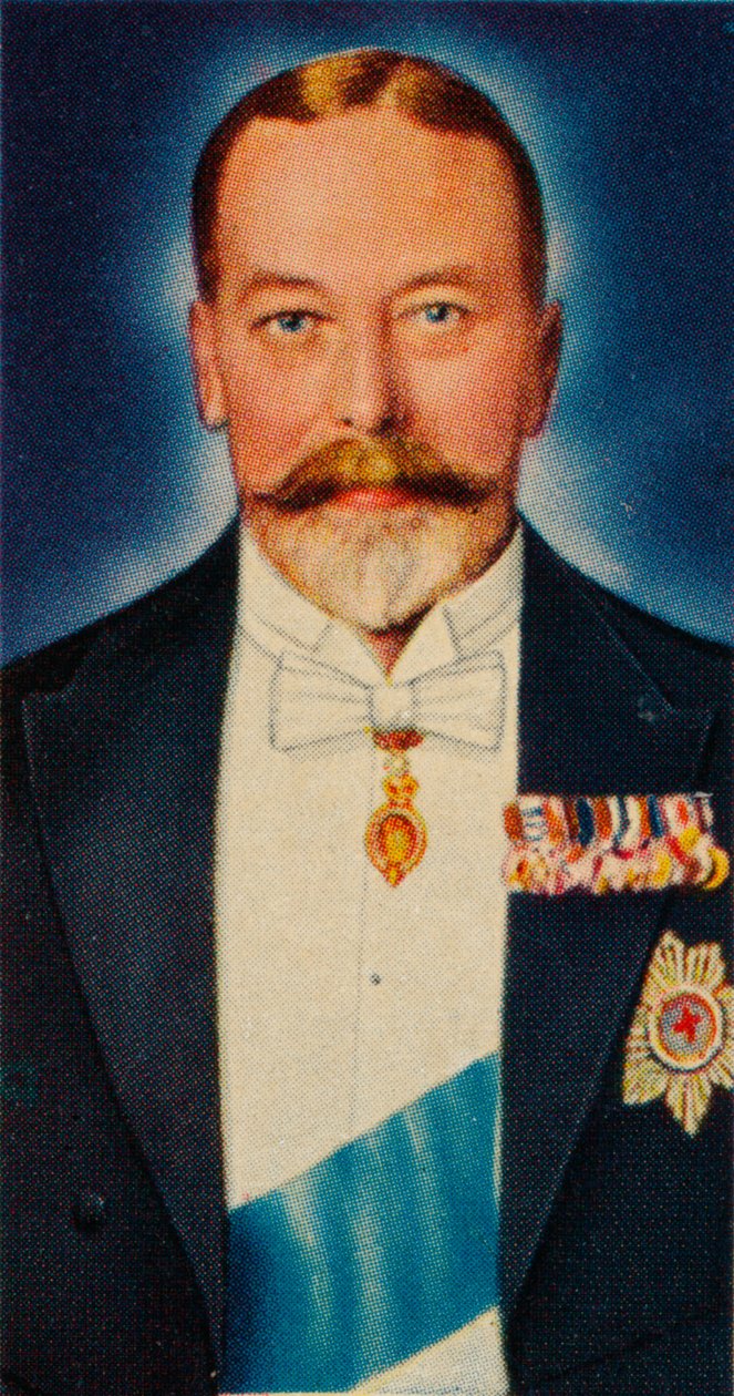 Král Jiří V. v soudních šatech, 1935 od Unbekannt