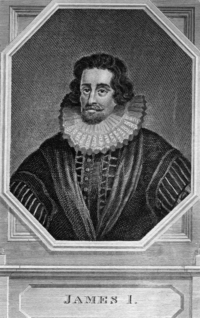 Král Jakub I., 1566-1625 od Unbekannt