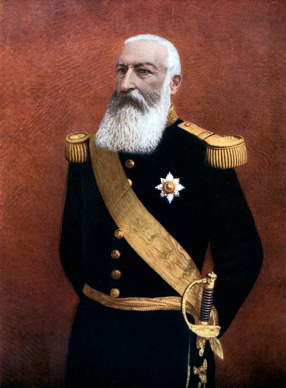Belgický král Leopold II., konec 19.-začátek 20. století od Unbekannt