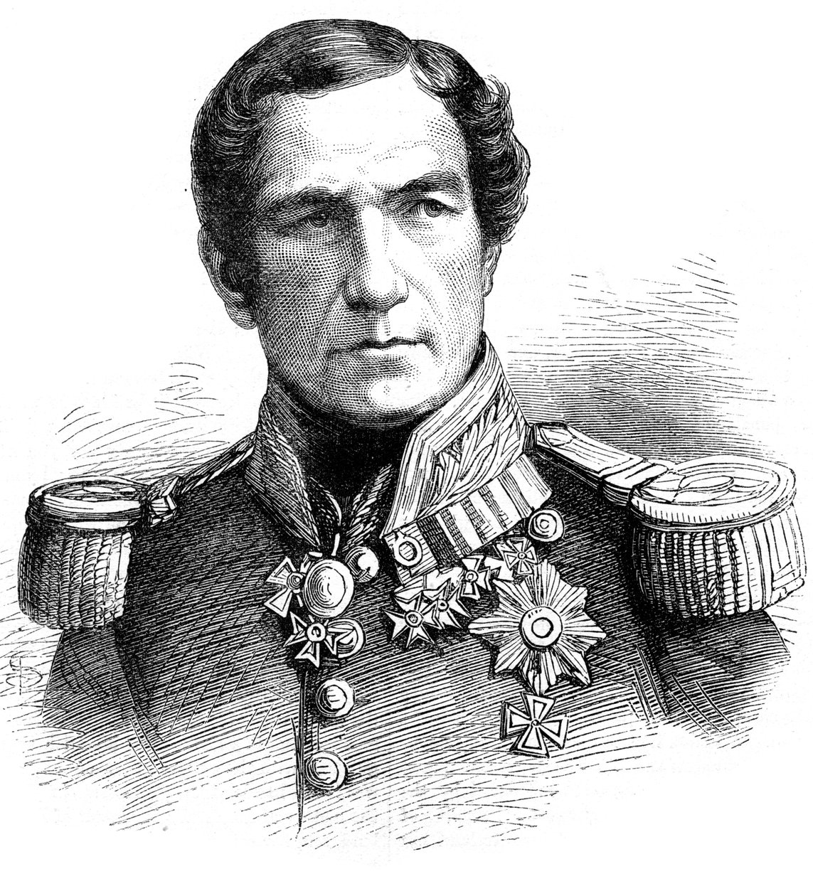 Belgický král Leopold I., 19. století od Unbekannt