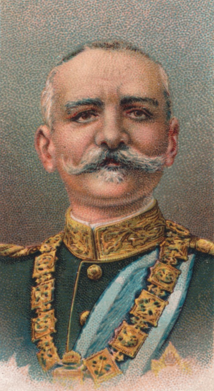 Srbský král Petr I. 1844-1921, 1917 od Unbekannt