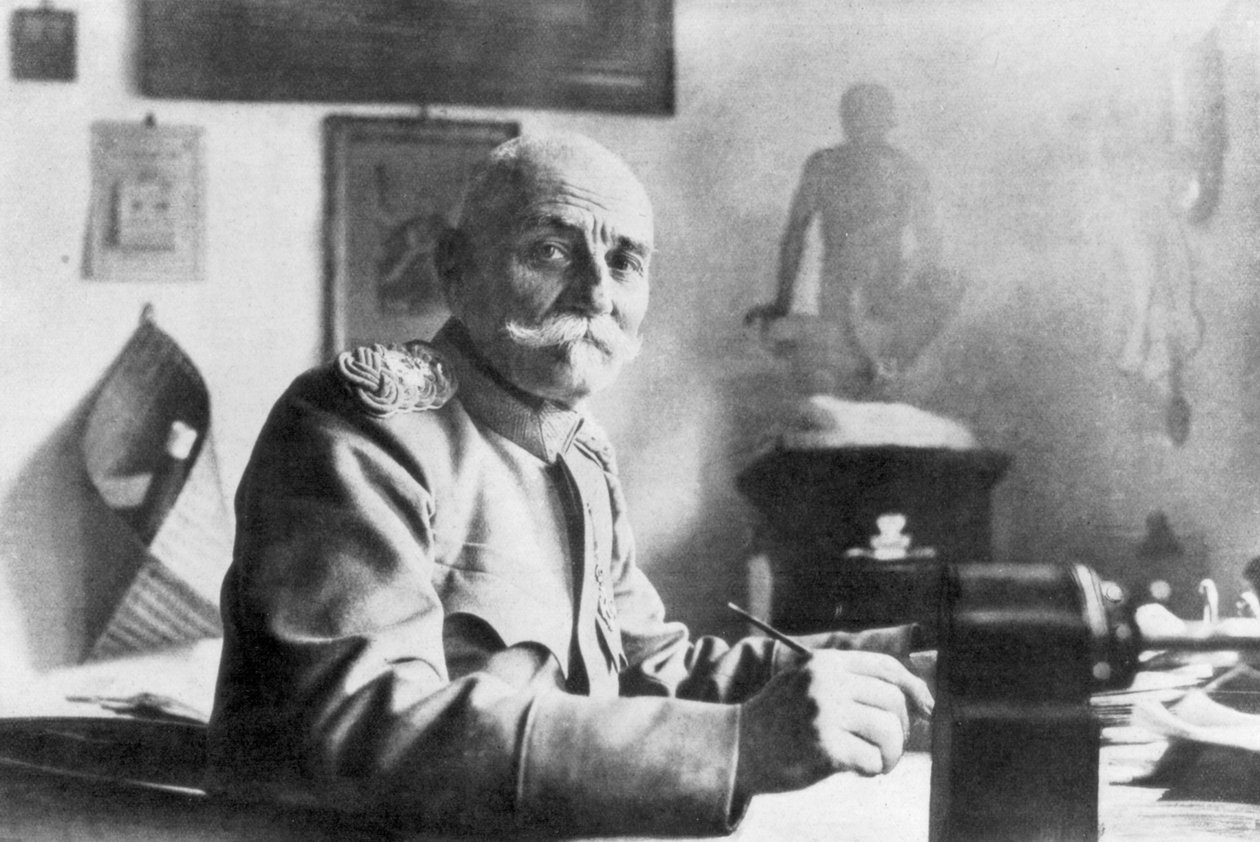 Srbský král Petr I., červenec 1914 od Unbekannt