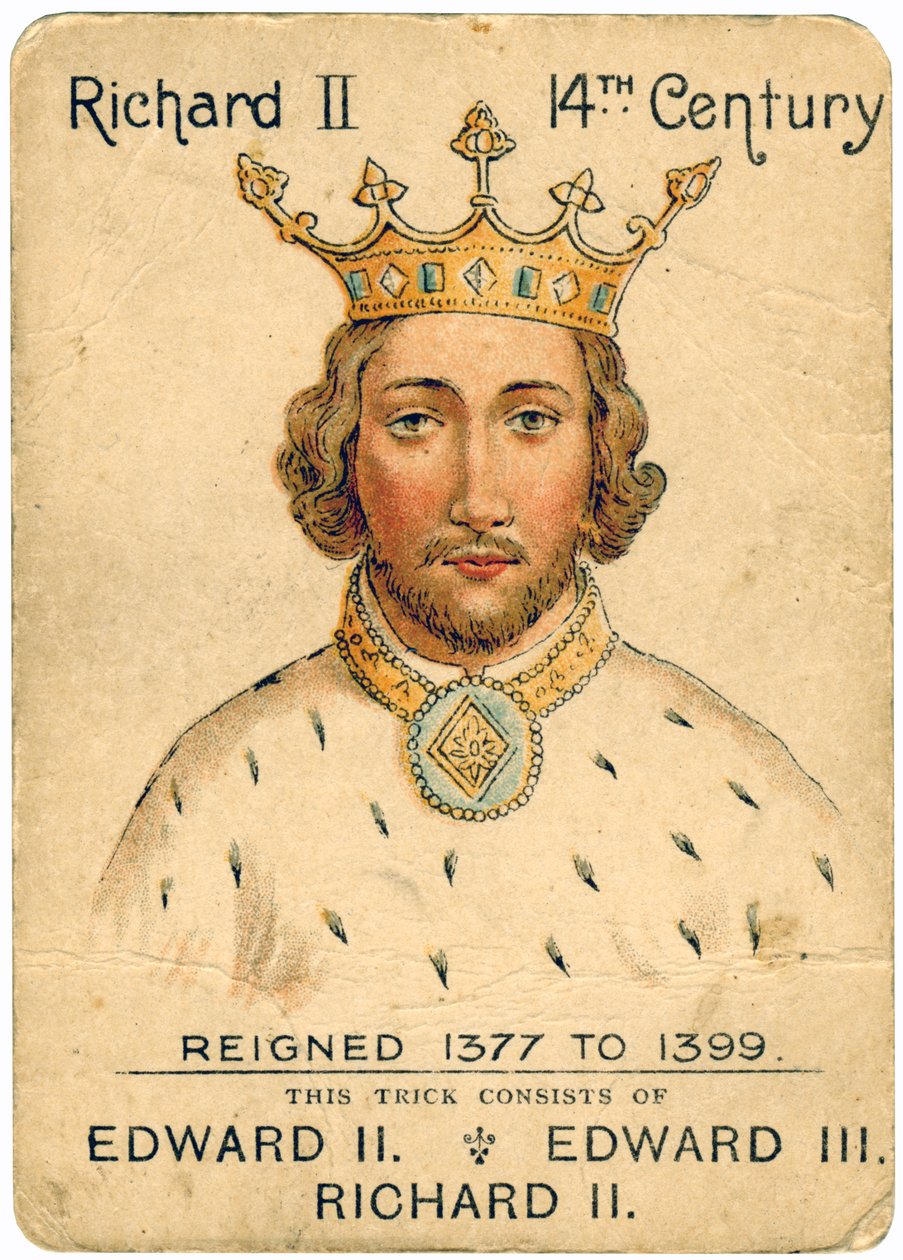 Král Richard II. 1367-1400, 1901-1910 od Unbekannt
