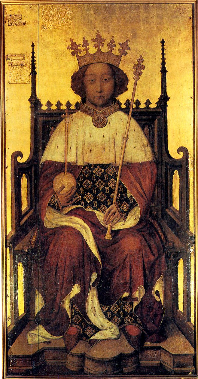 Anglický král Richard II., c1390. od Unbekannt