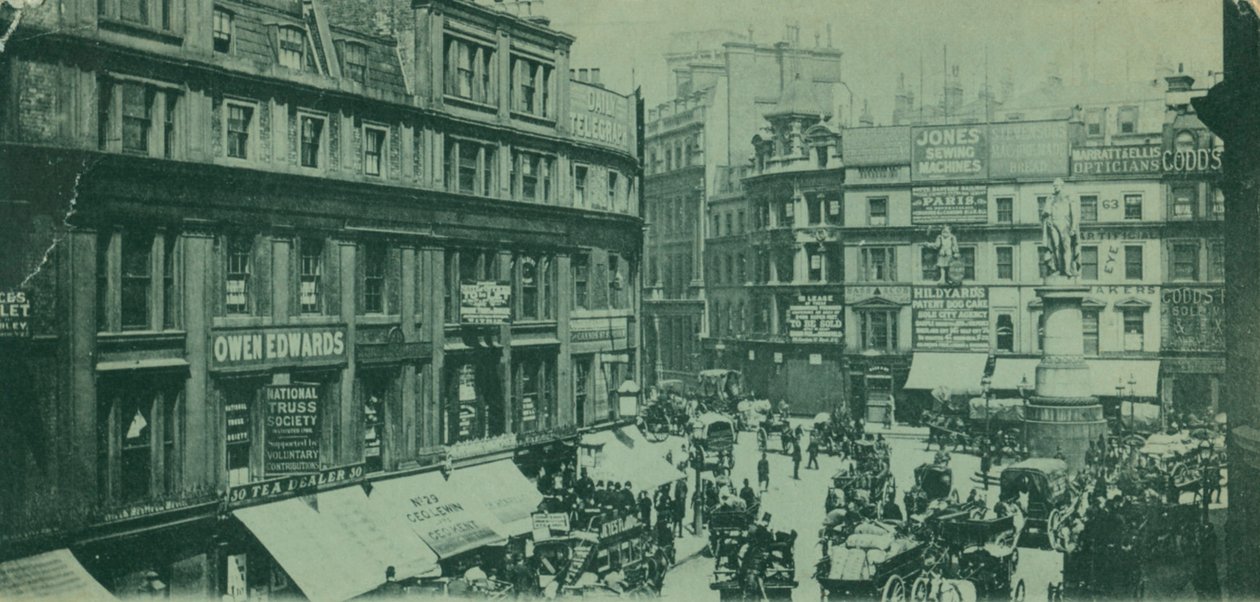 King William Street, Londýn od Unbekannt