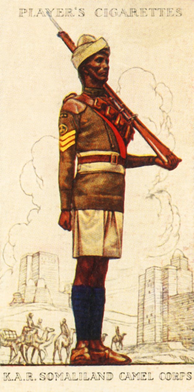 Kings African Rifles: Somaliland Camel Corps, 1936. od Unbekannt