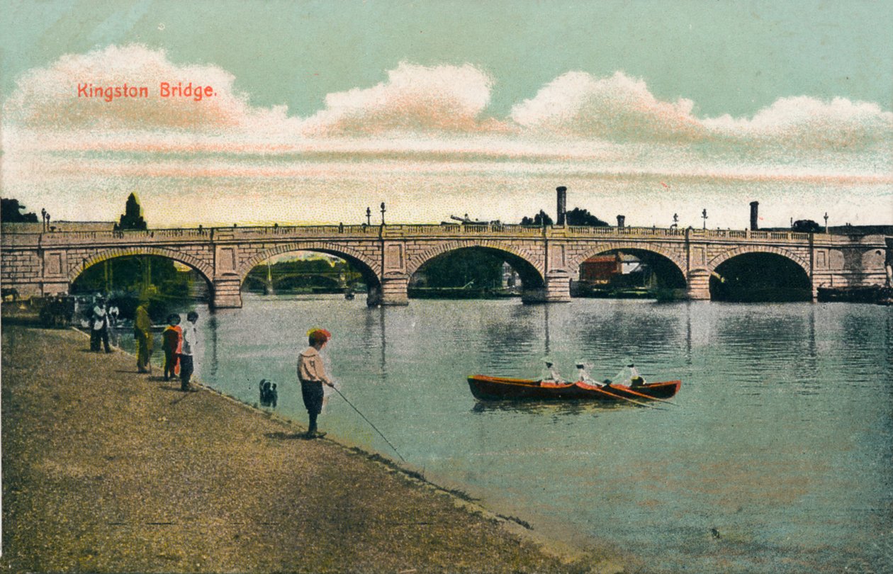 Kingston Bridge, 1908 od Unbekannt