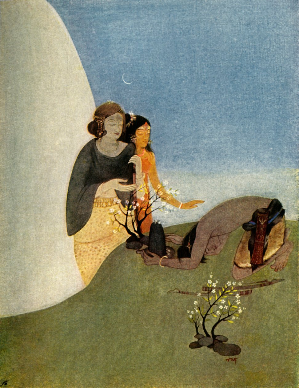 Kirat-Arjuna, 1920. od Unbekannt