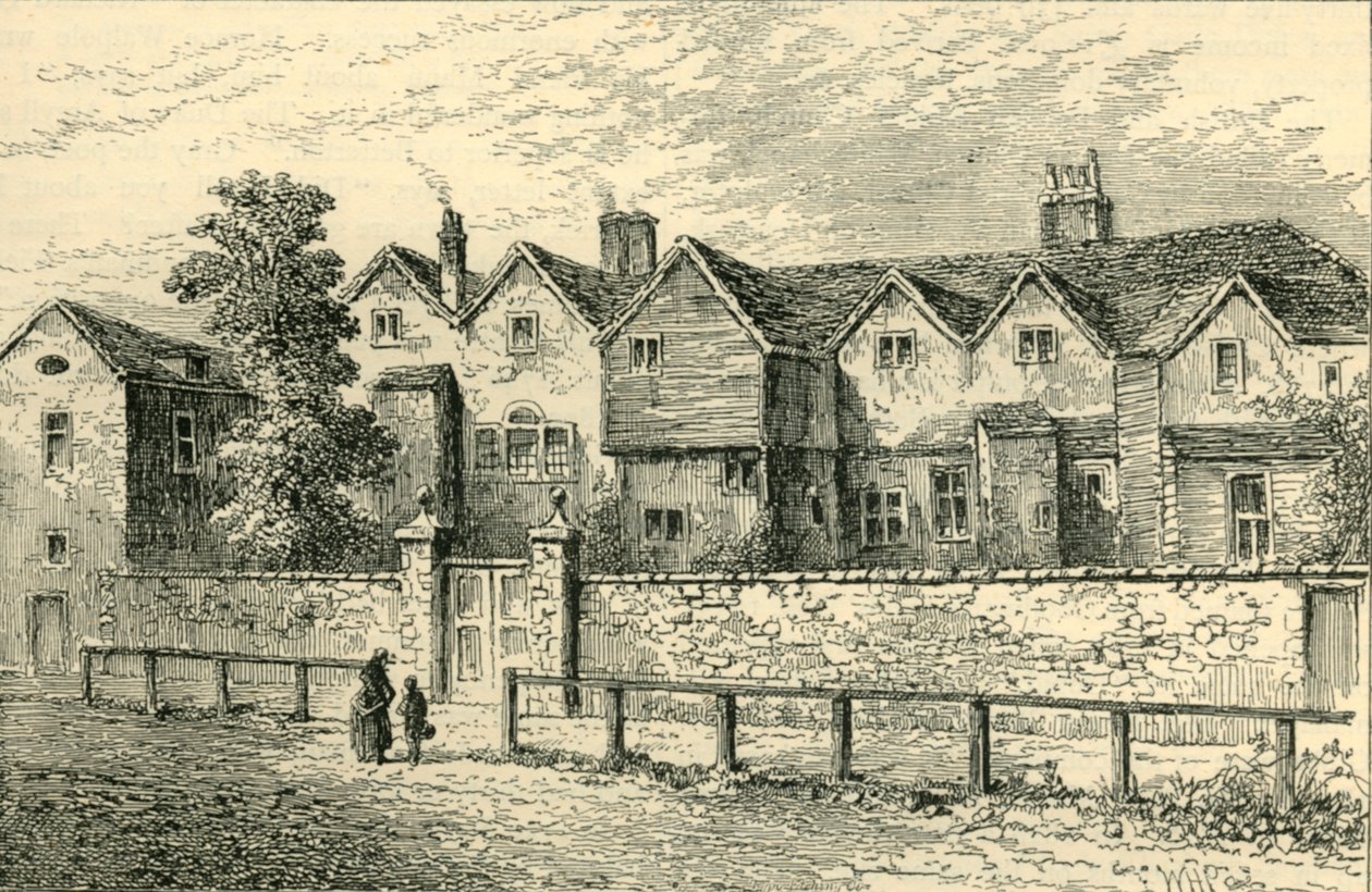 Kirby Castle, Bethnal Green The Blind Beggars House, c1872. od Unbekannt