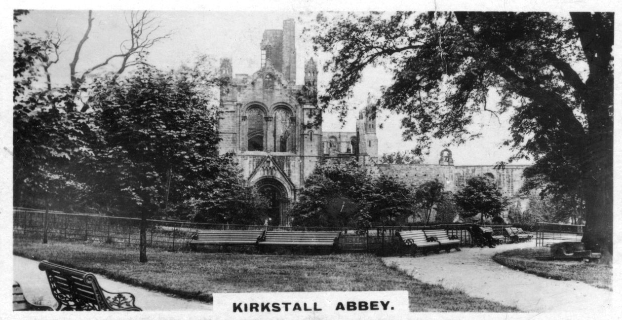 Kirkstall Abbey, Leeds, Yorkshire, 20. léta 20. století od Unbekannt