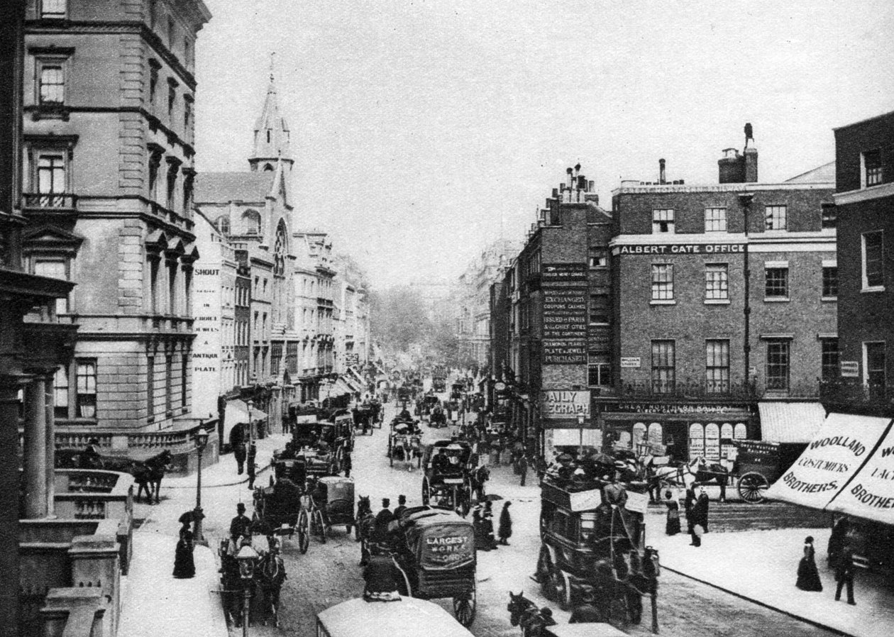 Knightsbridge, Londýn, 90. léta 1926-1927 od Unbekannt