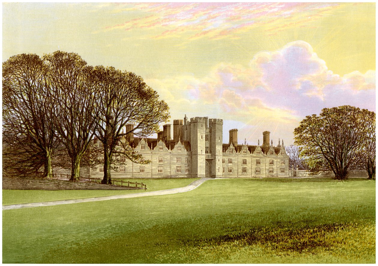 Knole, poblíž Sevenoaks, Kent, domov lorda Sackvilla, c1880 od Unbekannt
