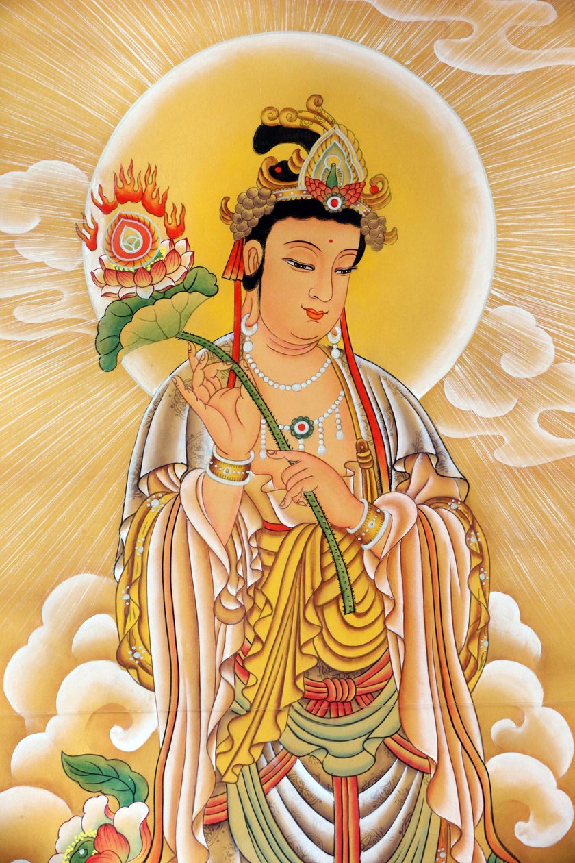 Klášter Kong Meng San Phor Kark See. Bodhisattva, 20160819, Singapur, Singapur od Unbekannt