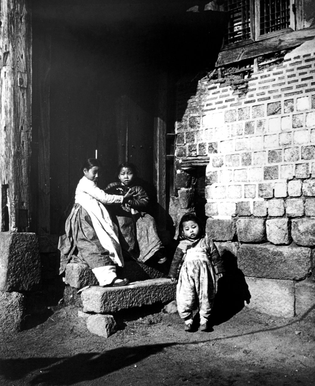 Korejské děti, Korea, 1900 od Unbekannt